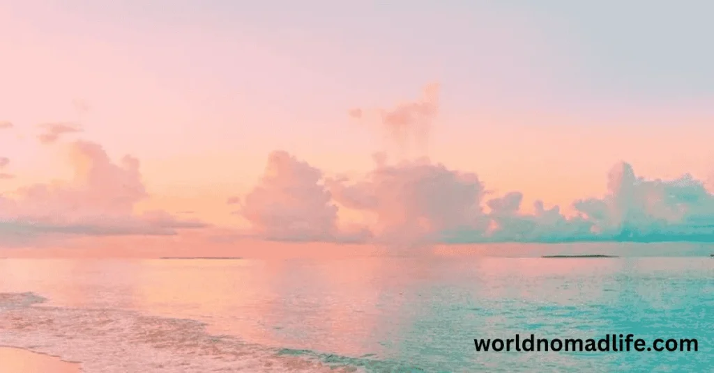 pink sand