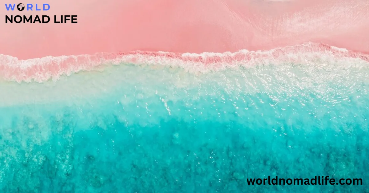 pink sand